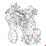 Transformers Coloring Pages 