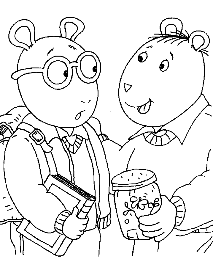 arthur coloring pages free | coloring picture hd for kids 