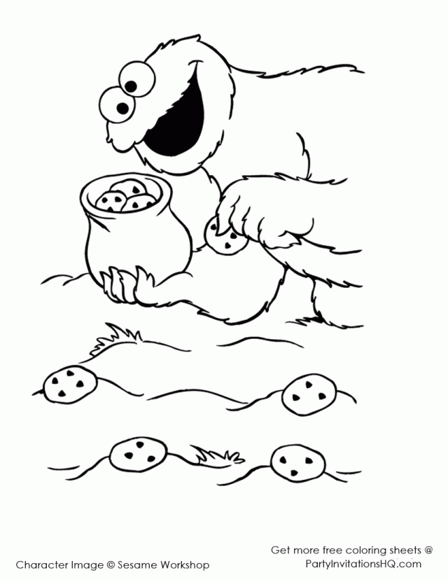 8 funny cookie monster coloring pages free fall coloring pages to 