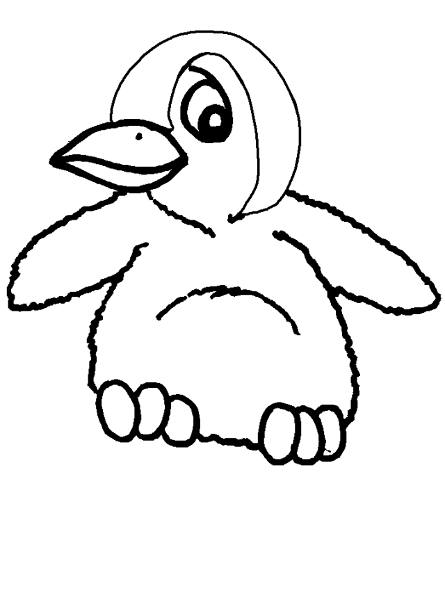 little penguin coloring pages for kids | coloring pages