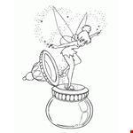 Disney Tinkerbell Coloring Page