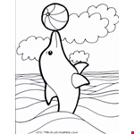 Dolphin Printable Coloring Pages Dolphin Coloring Pages   