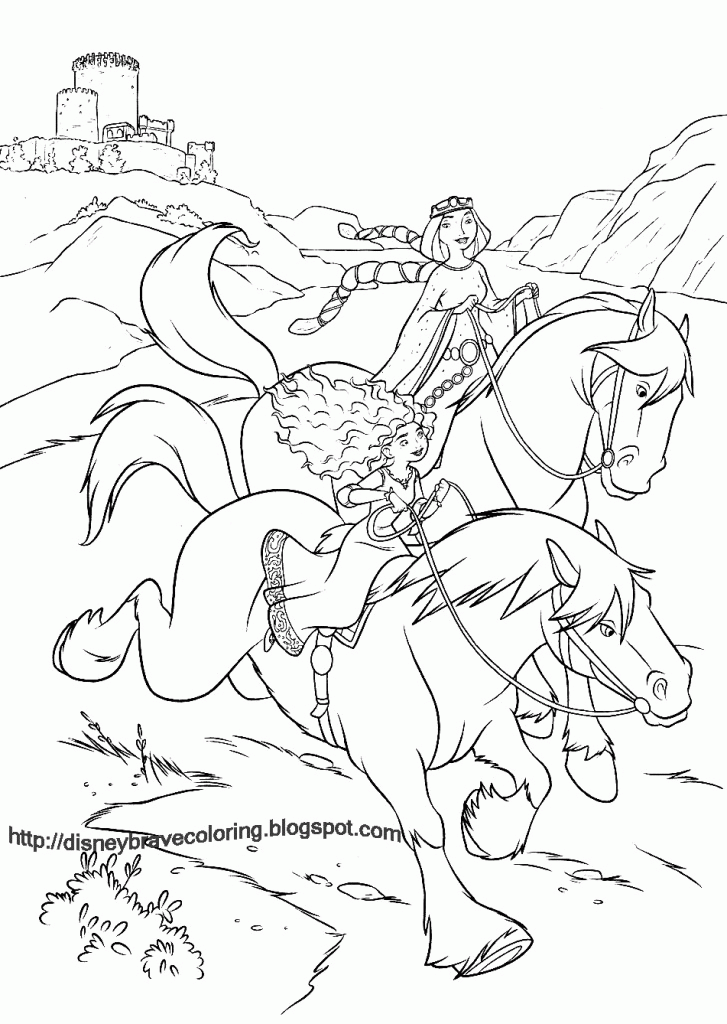 online brave coloring pages high definition | violasgallery.