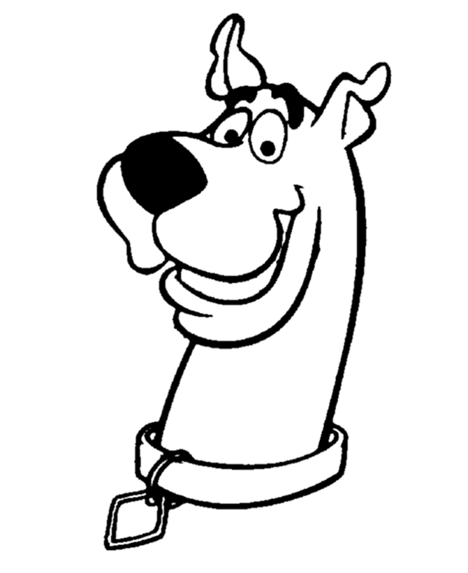 scooby doo coloring page sheets - scooby doo halloween free 