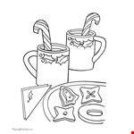 Coffee Coloring Page