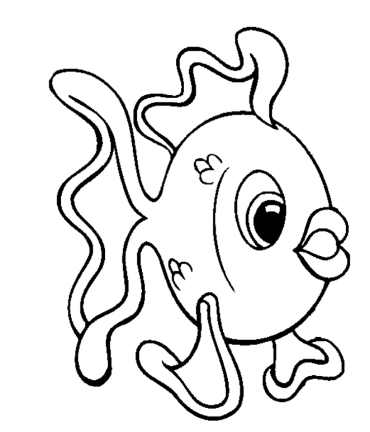 free printable fish coloring pages for kids | coloring pages