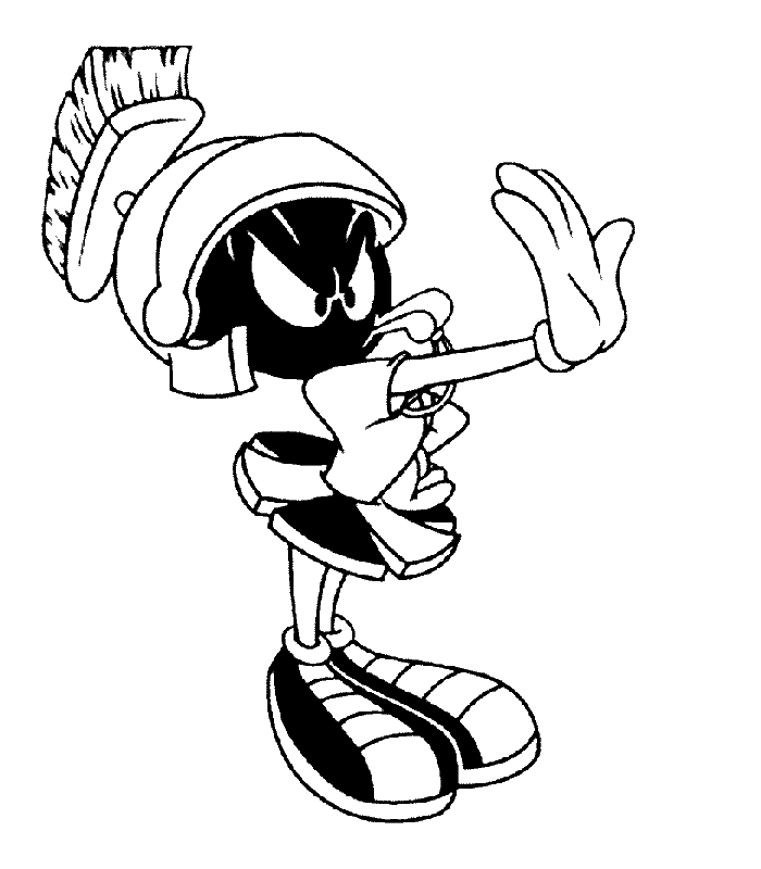 marvin the martian coloring book