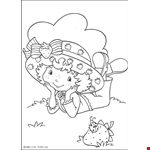 Strawberry Shortcake Coloring Pages | Free Ladybug Coloring for Kid