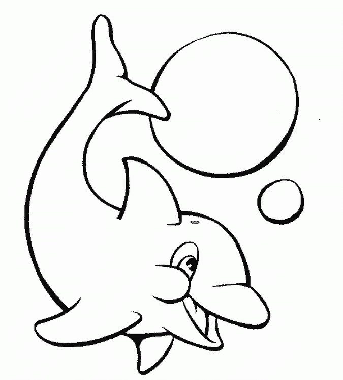 dolphin coloring pages | children coloring pages | printable 