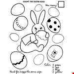 Easter Egg Design Colourings