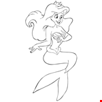 Free Printable Disney&#;s The Little Mermaid Coloring Pages | H &amp; M  