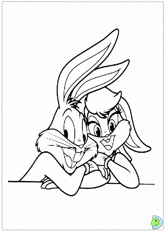 lola bunny coloring pages