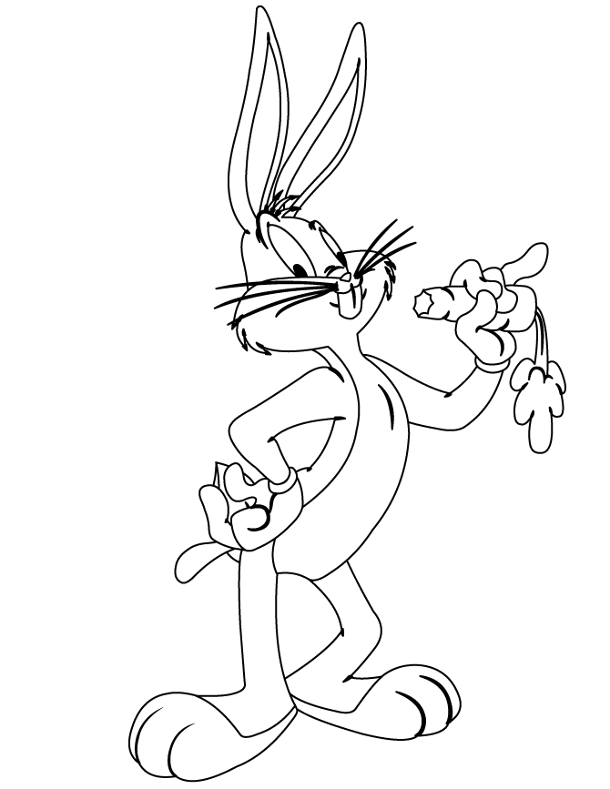 free printable bugs bunny coloring pages | h &amp; m coloring pages