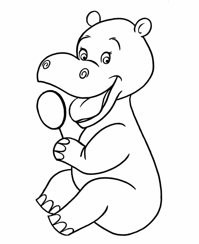 pre-k coloring pages | hippopotamus | pumpkin&#39;s coloring pages | pintâ€¦