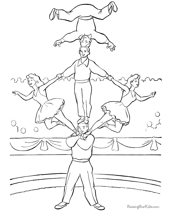 circus coloring pictures 017
