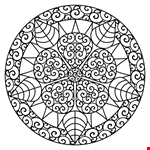 Mandala Painting Drawing Page