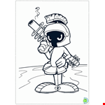 Looney Tunes Marvin The Martian Drawing Book