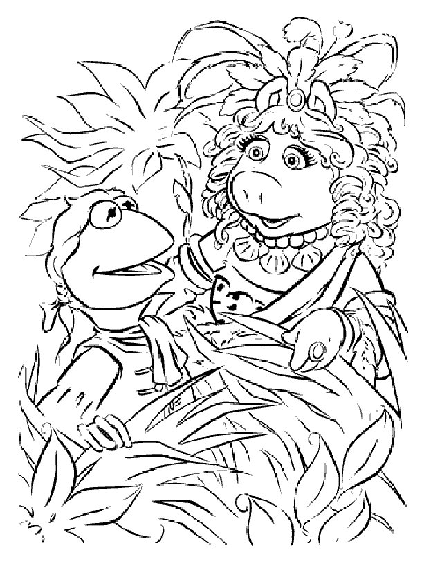 muppet show coloring pages - coloringpages1001.