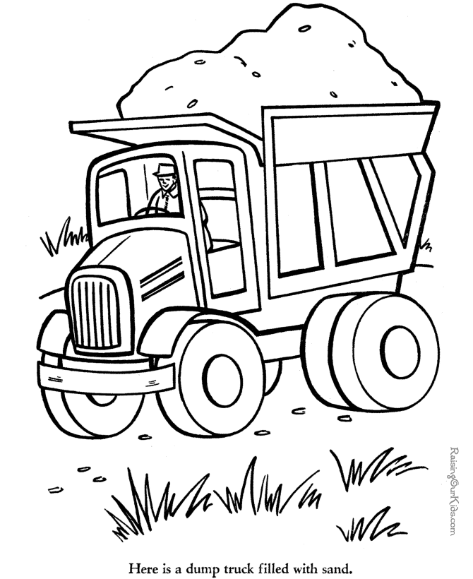 chuck the truck colouring pages (page 2)