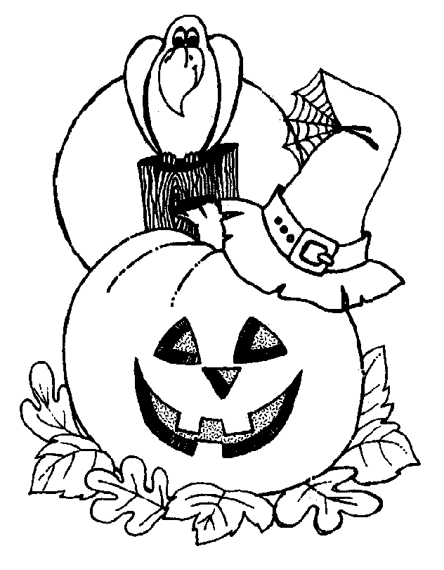 transmissionpress: halloween coloring pages for kids