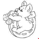 Free Printable Pig Coloring Pages For Kids 