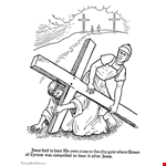 Crucifixion of Jesus Clipart Book