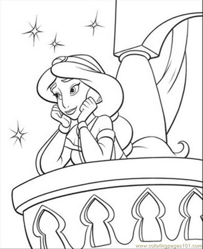 coloring pages cartoon character (cartoons &gt; disney princess 